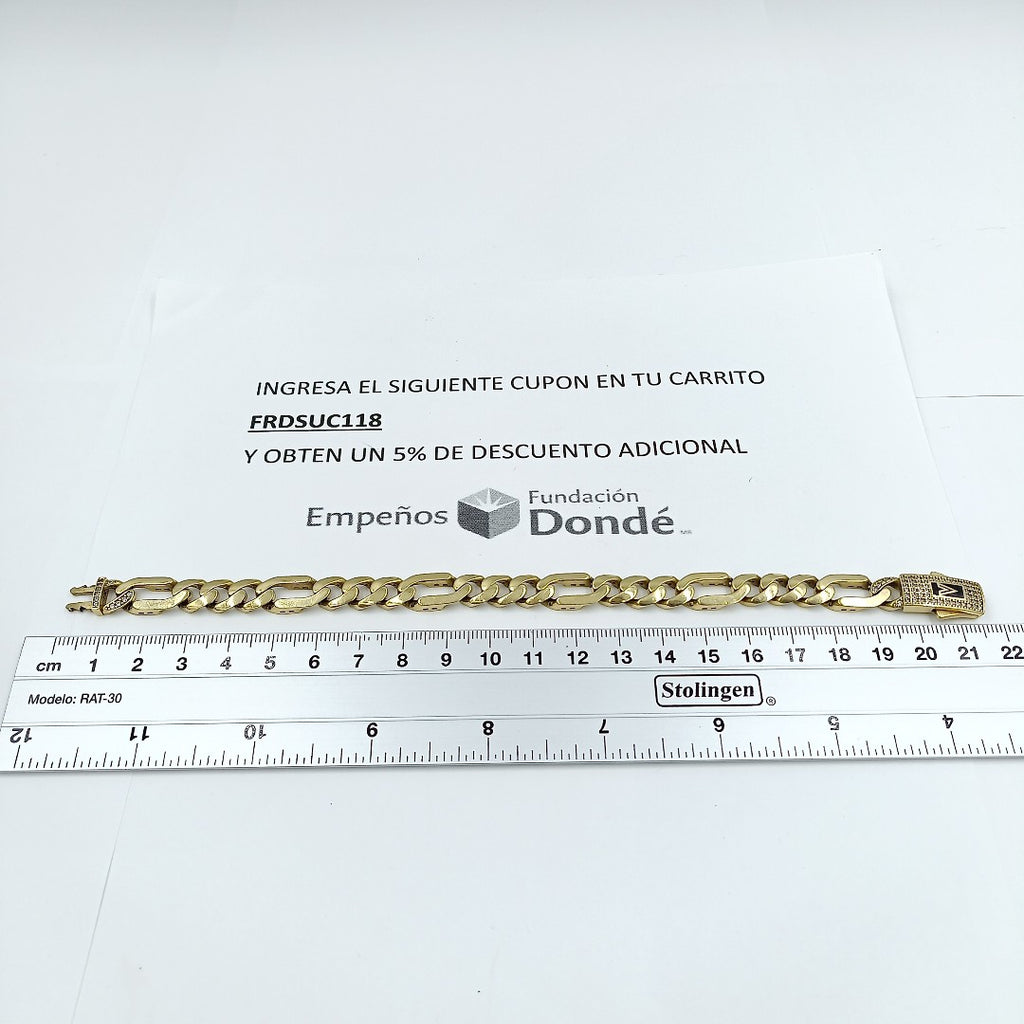 PULSERA ORO 10 K 13.2 GRMS (SEMINUEVO)