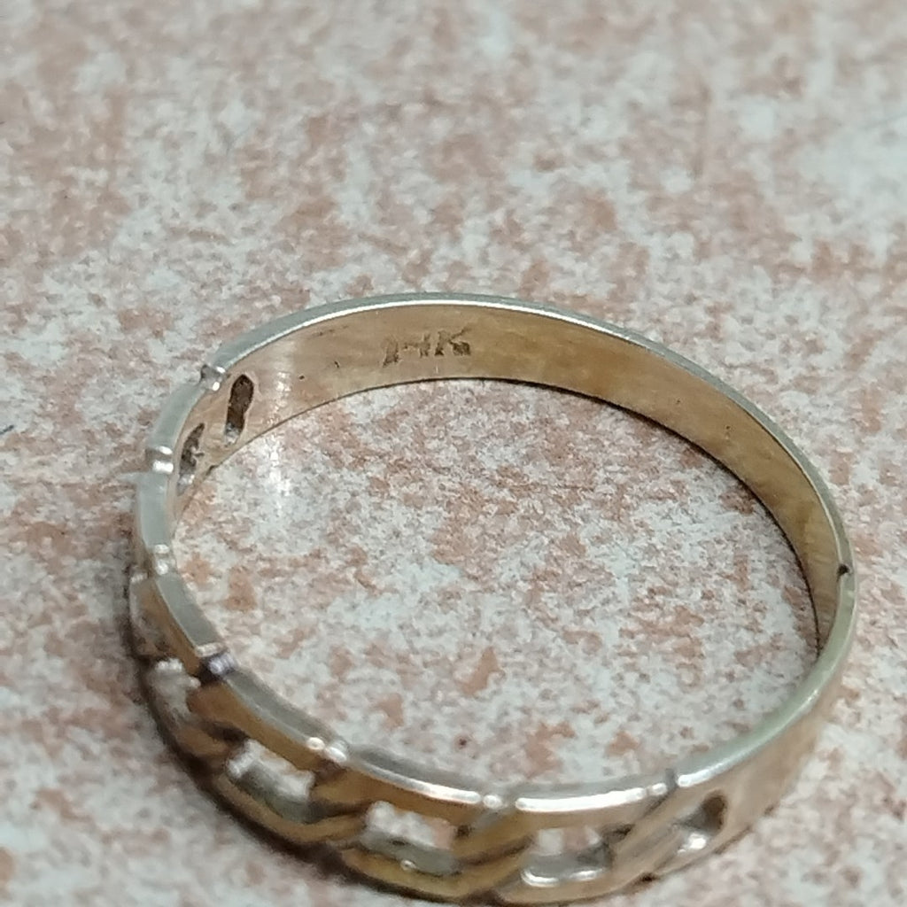 ANILLO ORO 14 K 1,80 GRMS (SEMINUEVO)