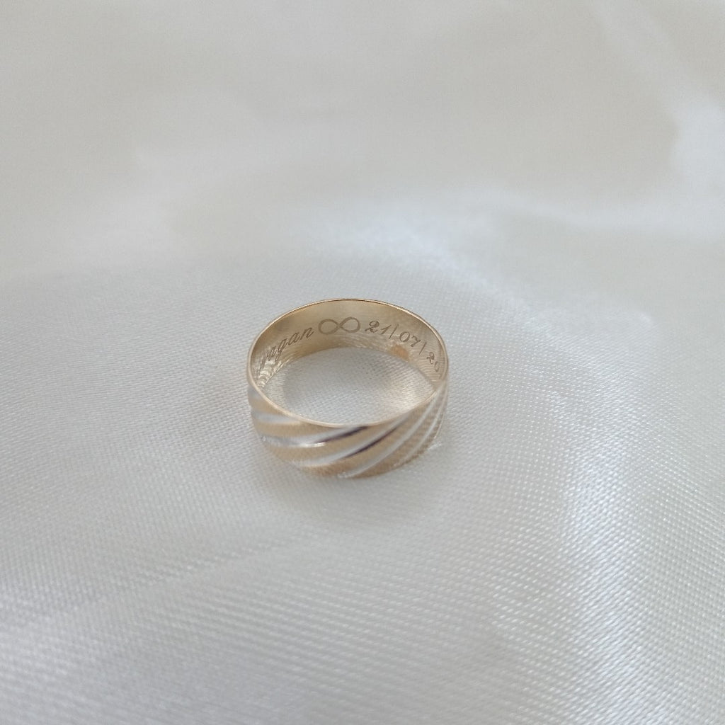 ARGOLLA ORO 14 K 2 GRMS (SEMINUEVO)