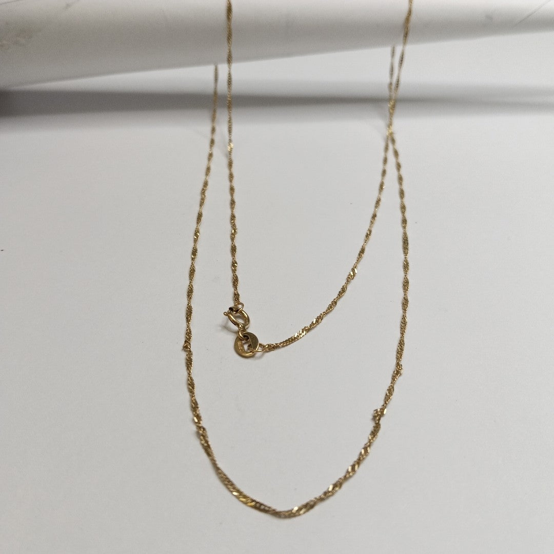 CADENA ORO 10 K 1,60 GRMS (SEMINUEVO)