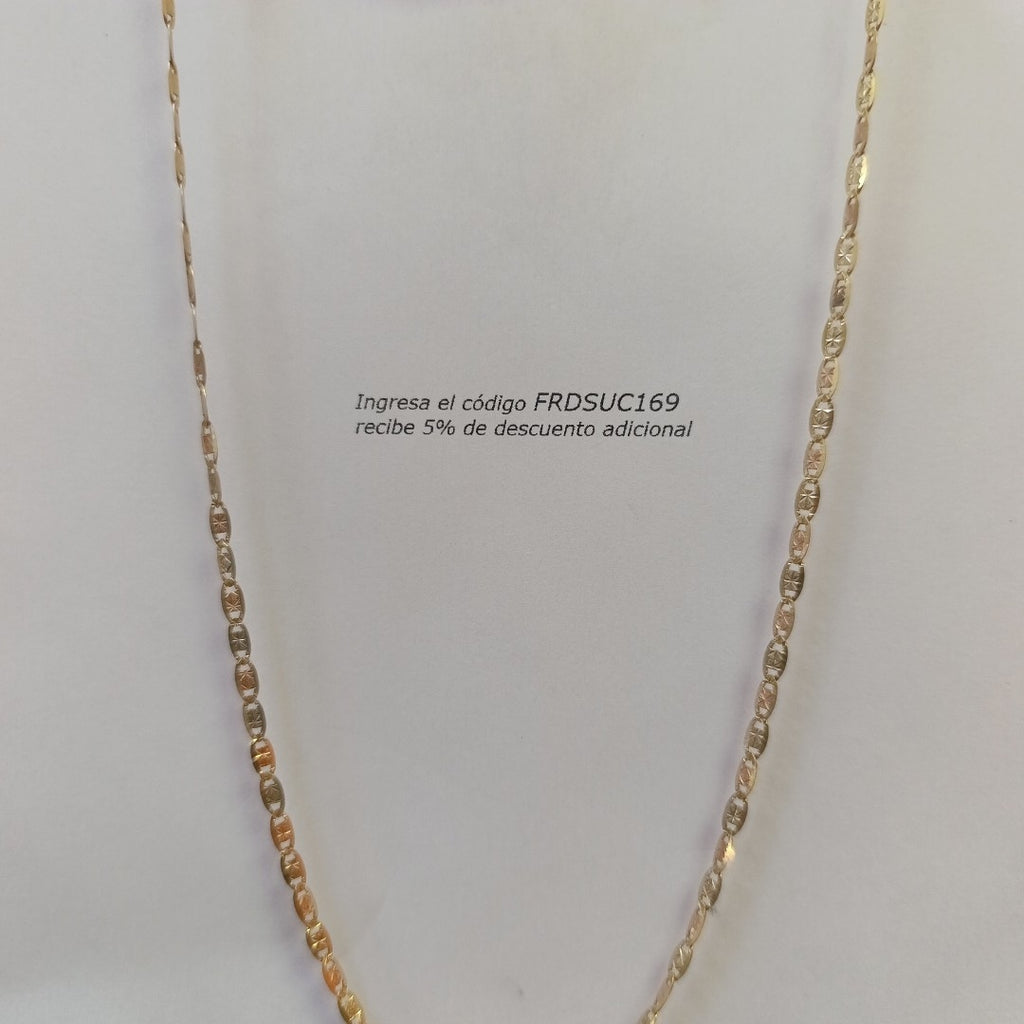 CADENA ORO 14 K 4,00 GRMS (SEMINUEVO)
