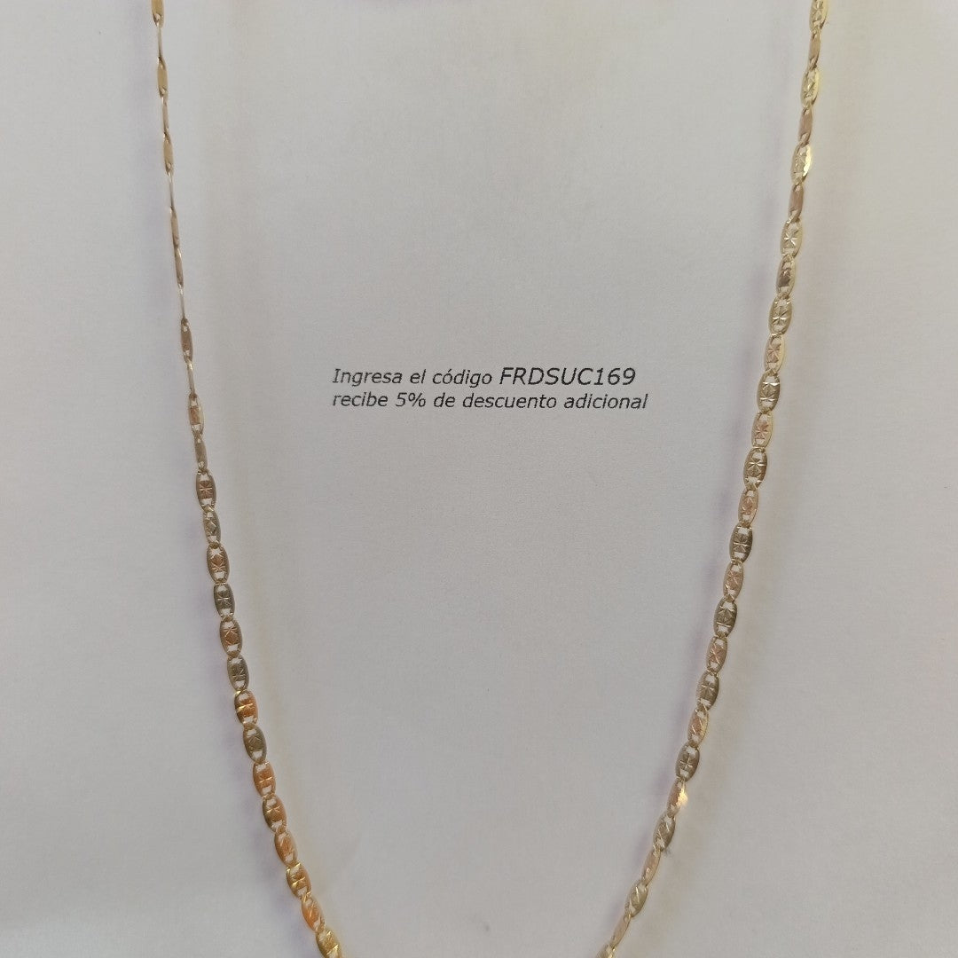 CADENA ORO 14 K 4,00 GRMS (SEMINUEVO)