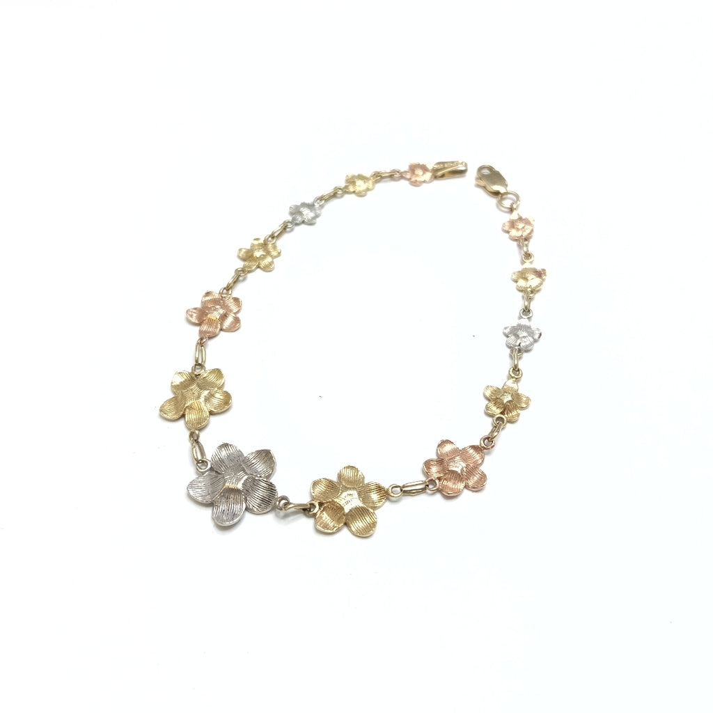 PULSERA ORO,ORO COMBINADO 14 K 5,90 GRMS (SEMINUEVO)