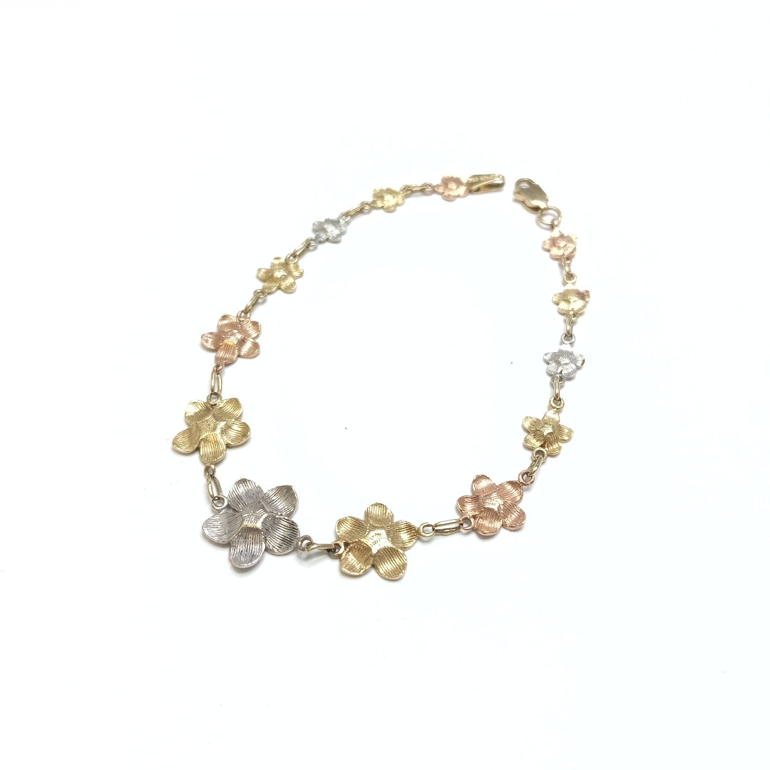 PULSERA ORO,ORO COMBINADO 14 K 5,90 GRMS (SEMINUEVO)