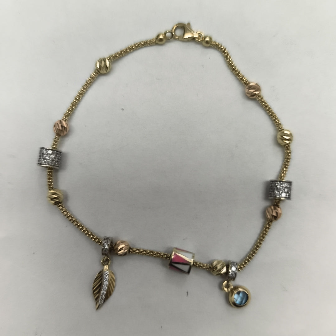 PULSERA ORO 14 K 5.4 GRMS (SEMINUEVO)