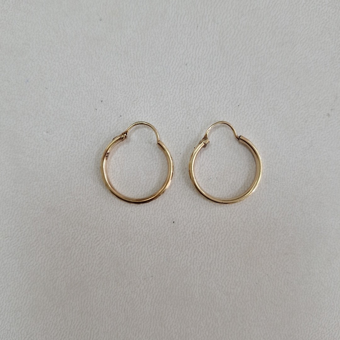 ARRACADAS PAR ORO 10 K 1.5 GRMS (SEMINUEVO)