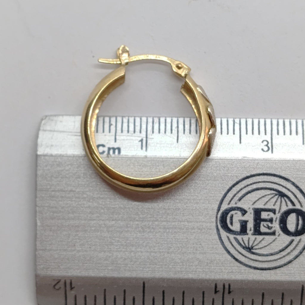 ARRACADAS PAR ORO 10 K 3 GRMS (SEMINUEVO)