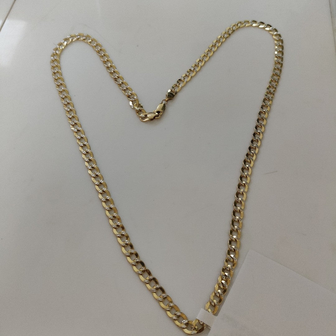 CADENA ORO,RODIADO 14 K 14,80 GRMS (SEMINUEVO)