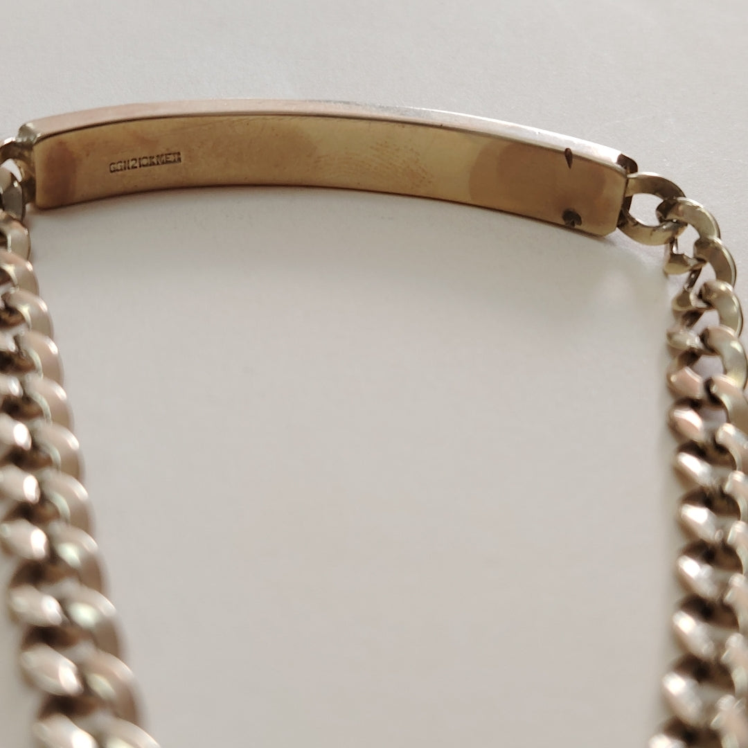 ESCLAVA ORO 10 K 13,60 GRMS (SEMINUEVO)