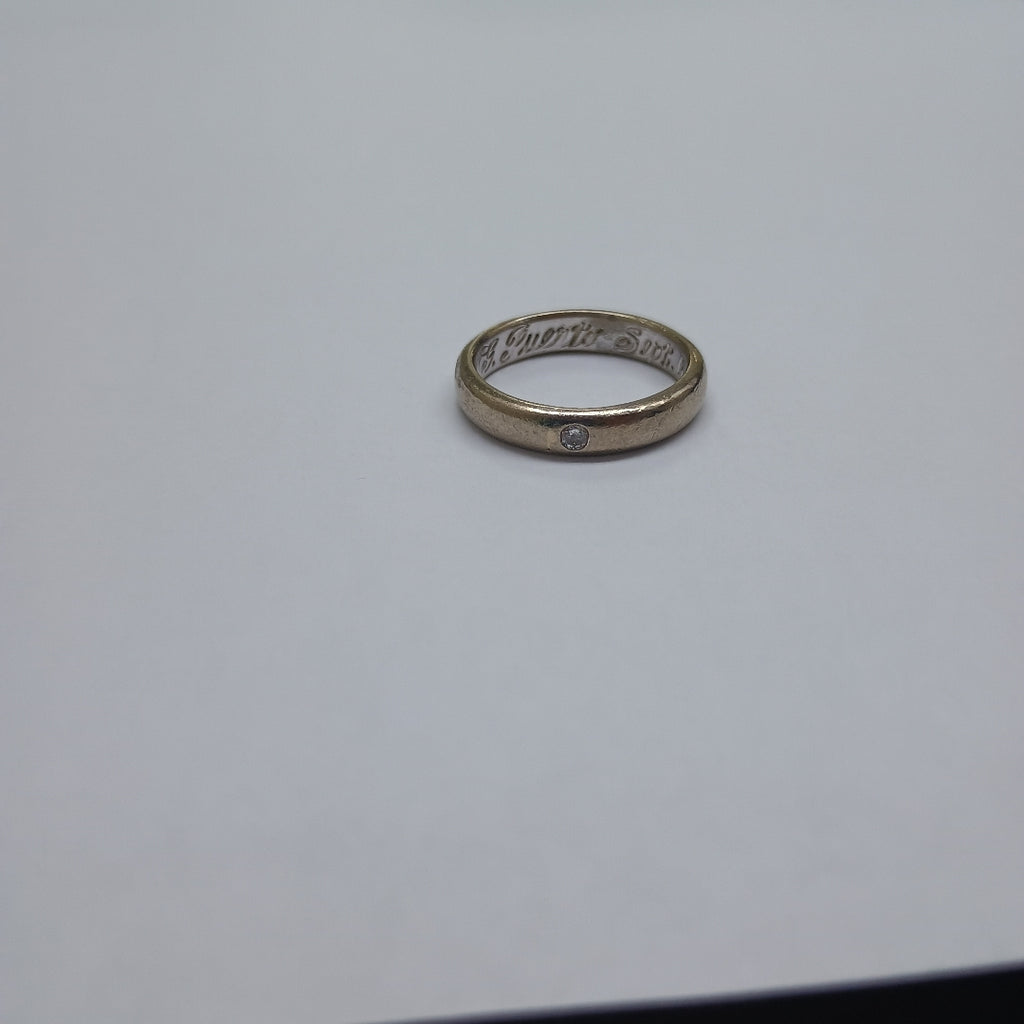 ARGOLLA ORO BLANCO 18 K 5,80 GRMS (SEMINUEVO)
