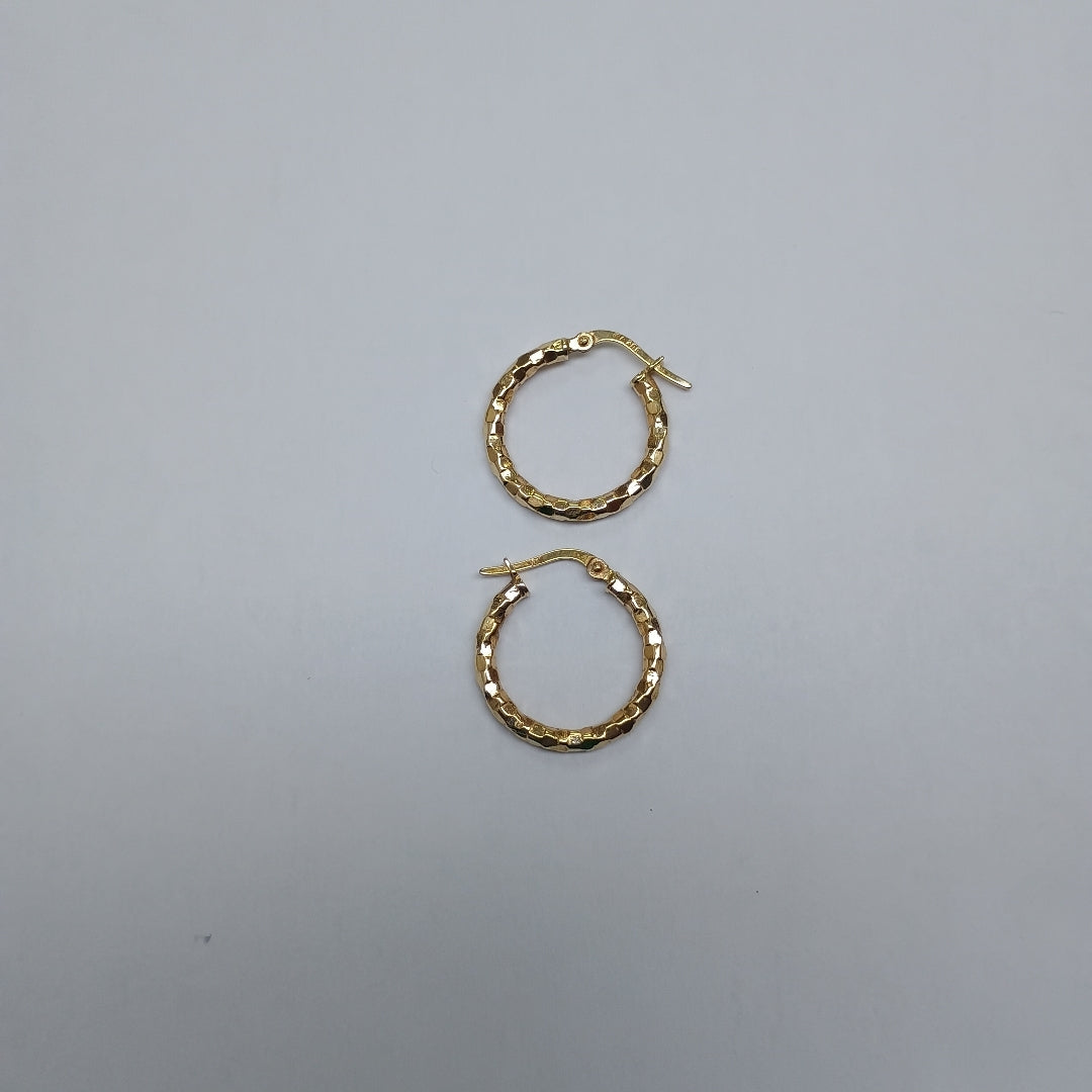 ARRACADAS PAR ORO 10 K 1.5 GRMS (SEMINUEVO)