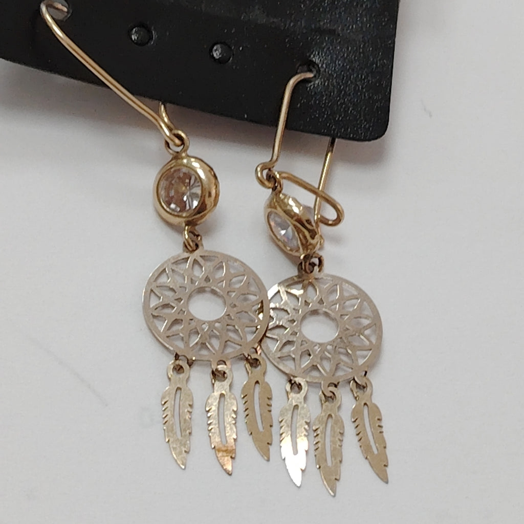 ARETES PAR ORO 10 K 1.7 GRMS (SEMINUEVO)