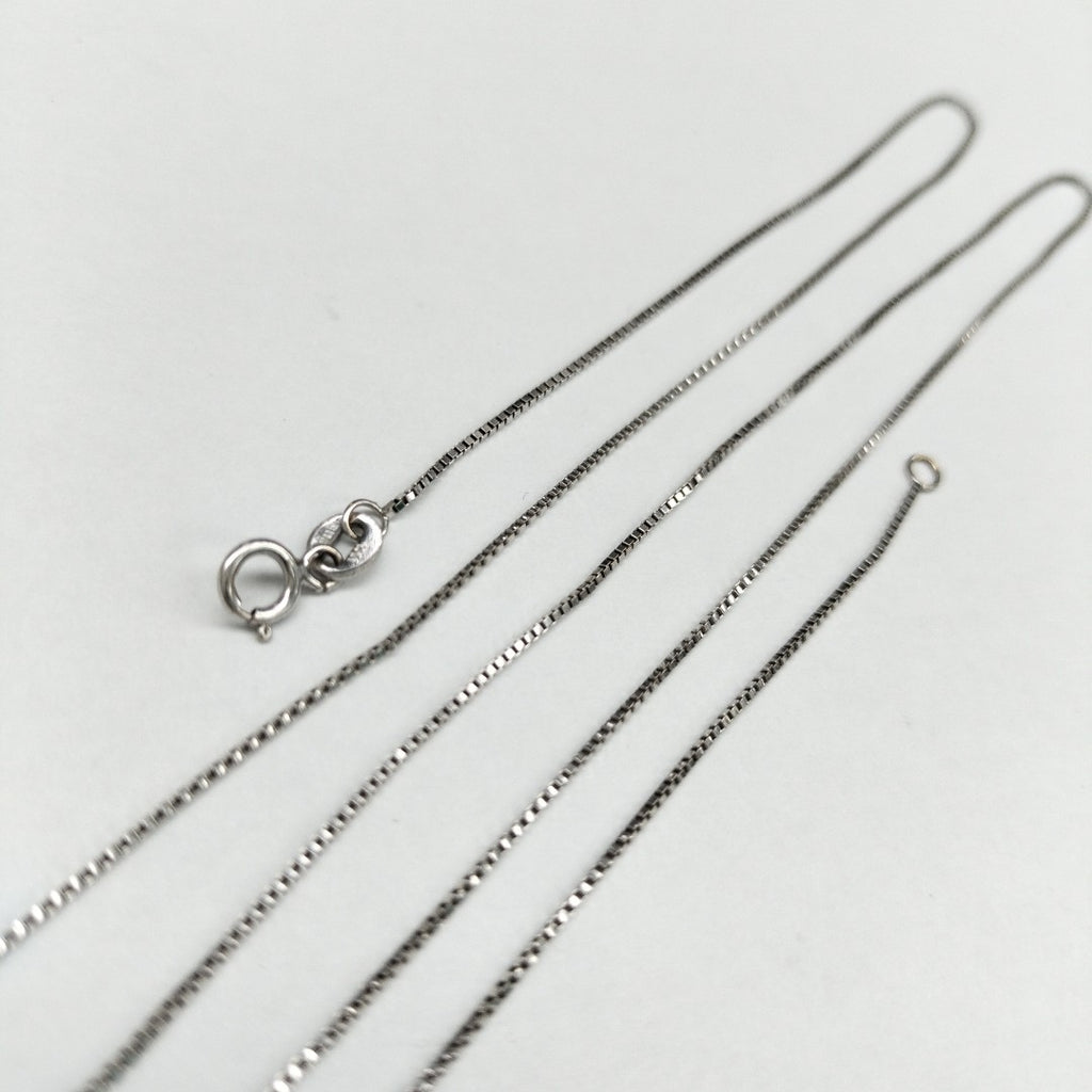 CADENA ORO BLANCO 14 K 1,80 GRMS (SEMINUEVO)