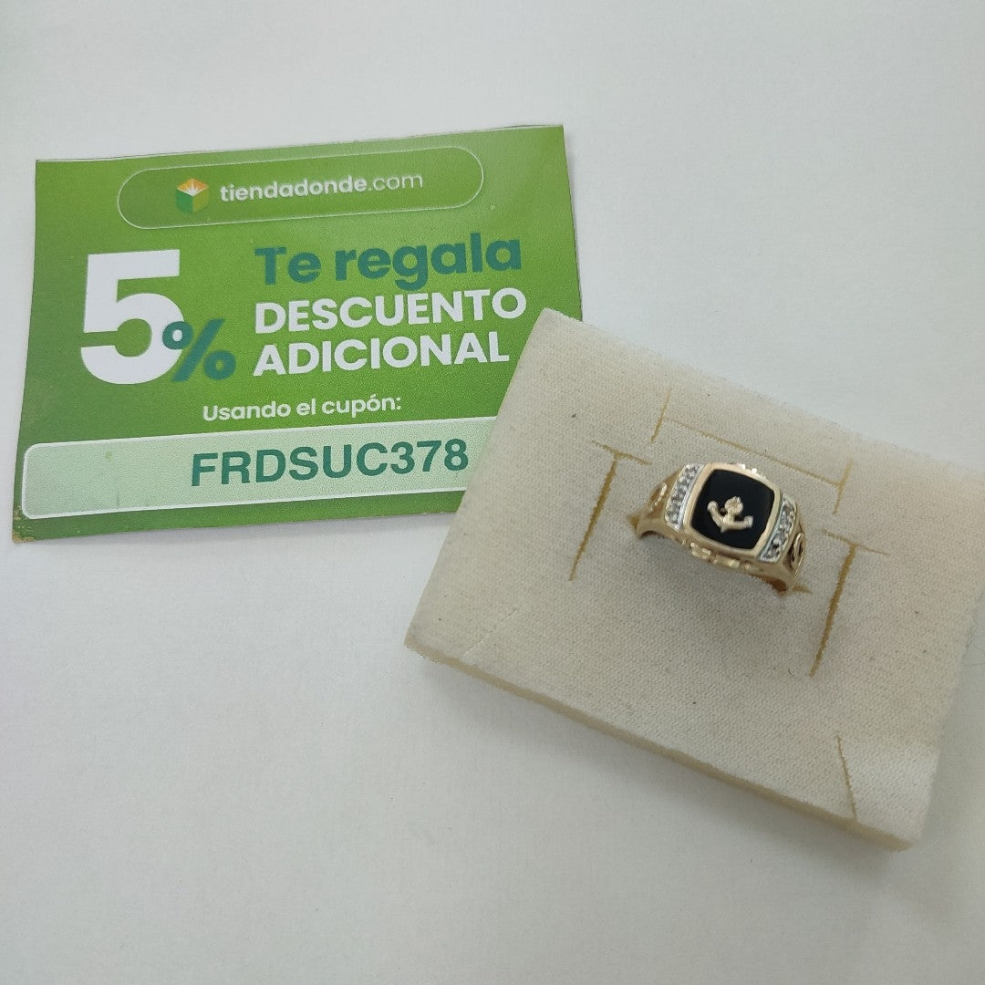 ANILLO ORO 14 K 6 GRMS (SEMINUEVO)