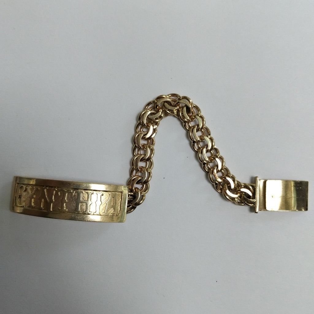 ESCLAVA ORO 10 K 35.9 GRMS (SEMINUEVO)