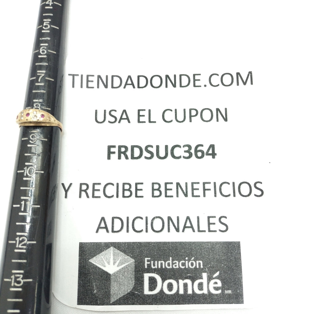 ANILLITO ORO 10 K 2,50 GRMS (SEMINUEVO)