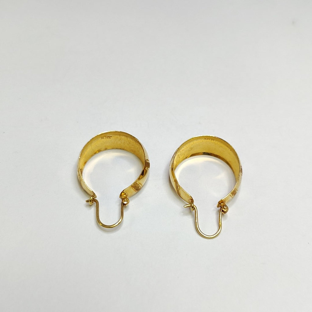 ARRACADAS PAR ORO 14 K 4,10 GRMS (SEMINUEVO)