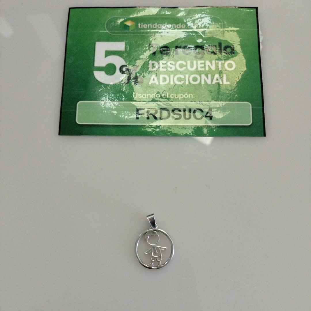 DIJE NIÑO PLATA .925 1.9 GR (NUEVO)