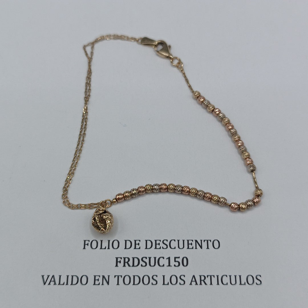 PULSERA ORO 14 K 3.1 GRMS (SEMINUEVO)