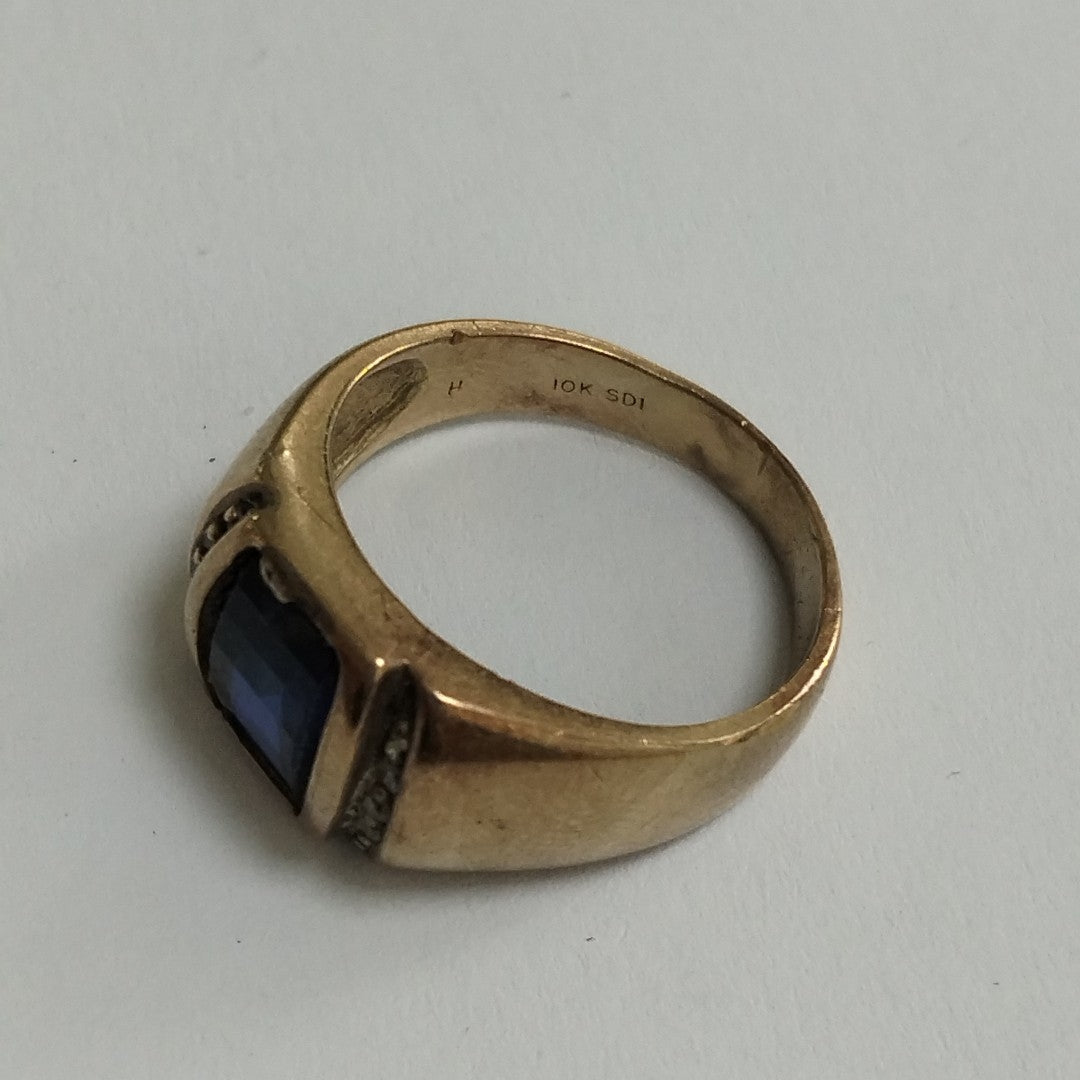 ANILLO ORO 10 K 8.2 GRMS (SEMINUEVO)