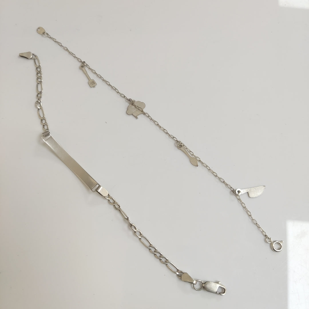 ESCLAVA, PULSERA PLATA 6.9 GRMS (SEMINUEVO)