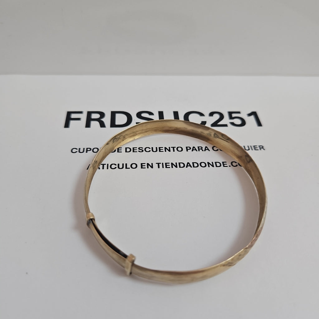 PULSERA RIGIDA ORO 10 K 7,20 GRMS (SEMINUEVO)
