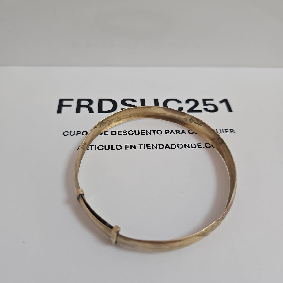 PULSERA RIGIDA ORO 10 K 7,20 GRMS (SEMINUEVO)