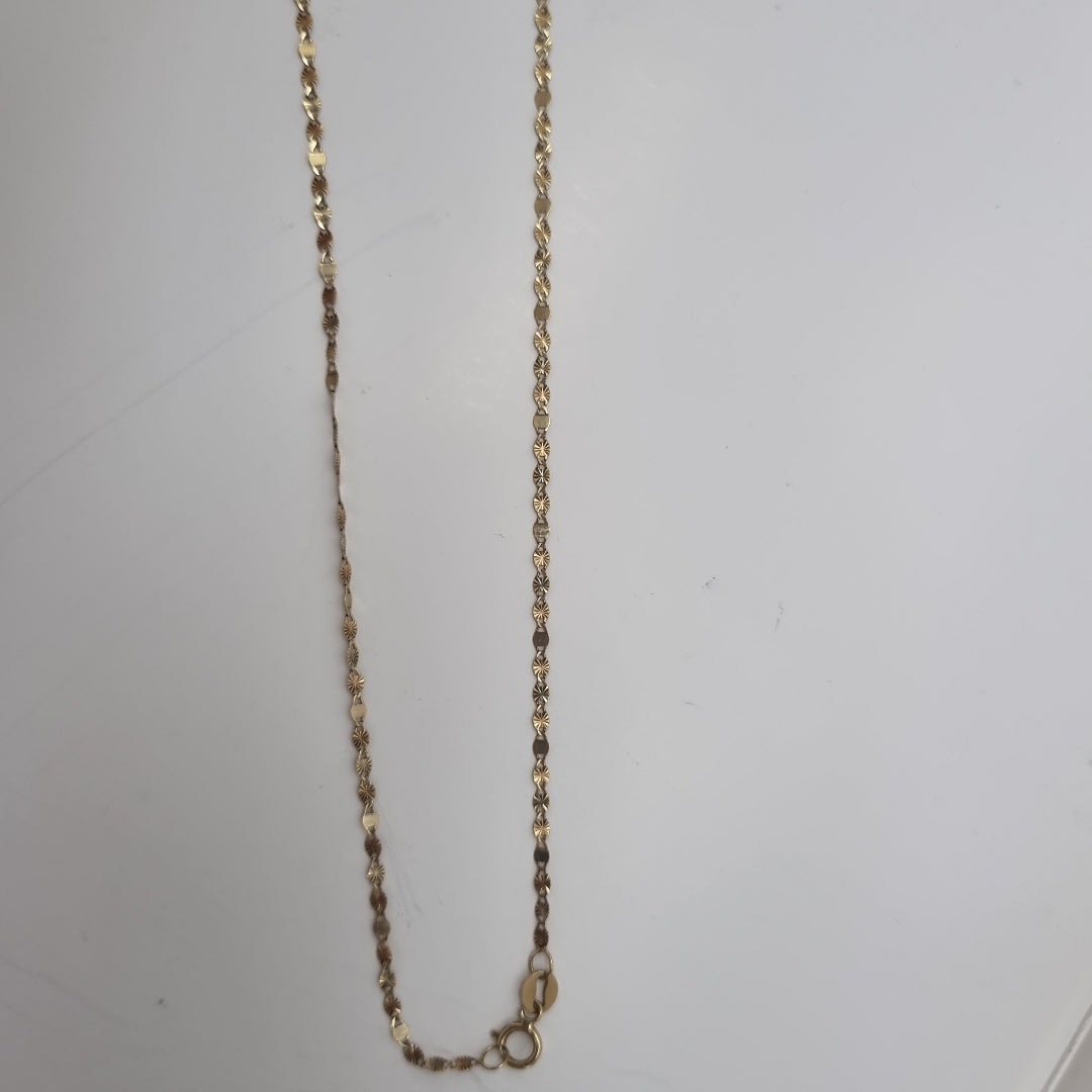 CADENA ORO 10 K 1.1 GRMS (SEMINUEVO)