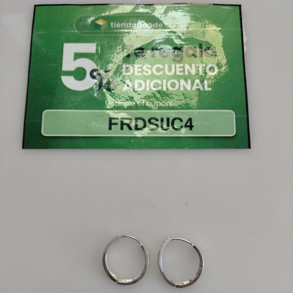 ARETES ARRACADAS FIG TORNILLOS PLATA .925 2.63 GR (NUEVO)