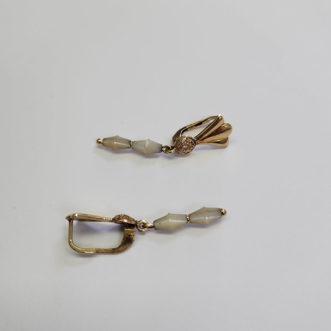 ARETES PAR ORO 14 K 2.8 GRMS (SEMINUEVO)