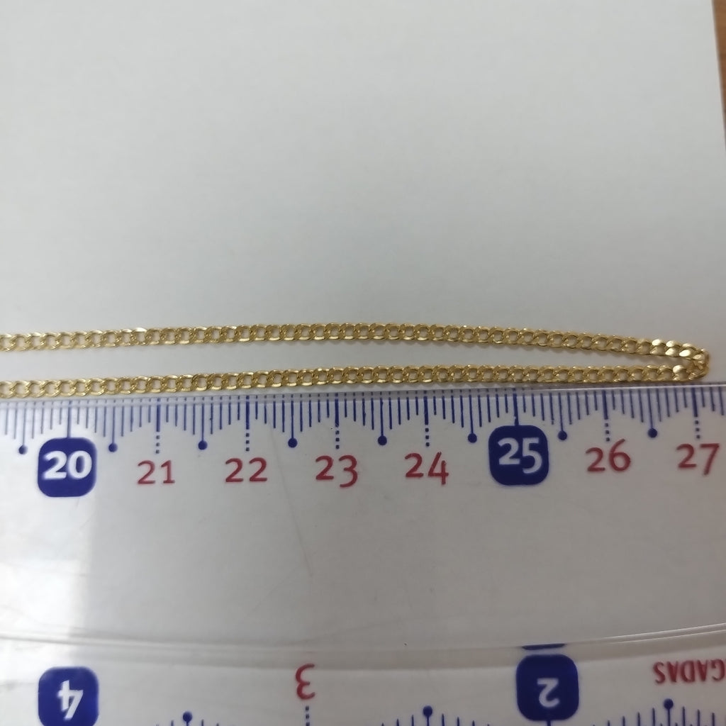 CADENAS BARBADA AMARILLA ORO 14K 2.1 (NUEVO)