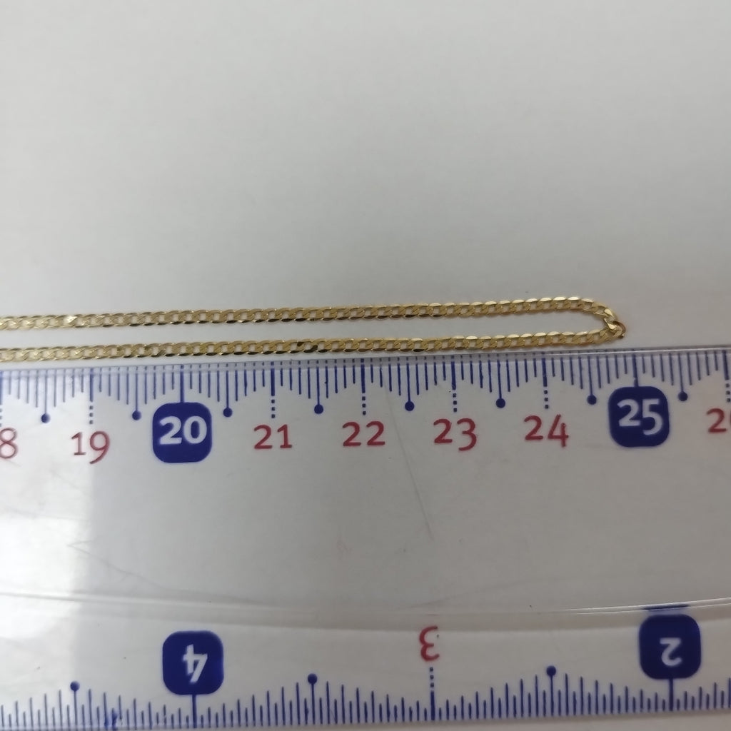 CADENAS BARBADA AMARILLA ORO 14K 1.9 (NUEVO)