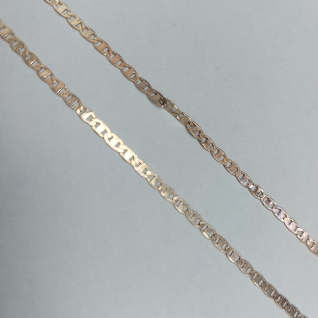 CADENA TEJIDO ESPEJO PLATA .925 60 CM 4.2 GR (NUEVO)