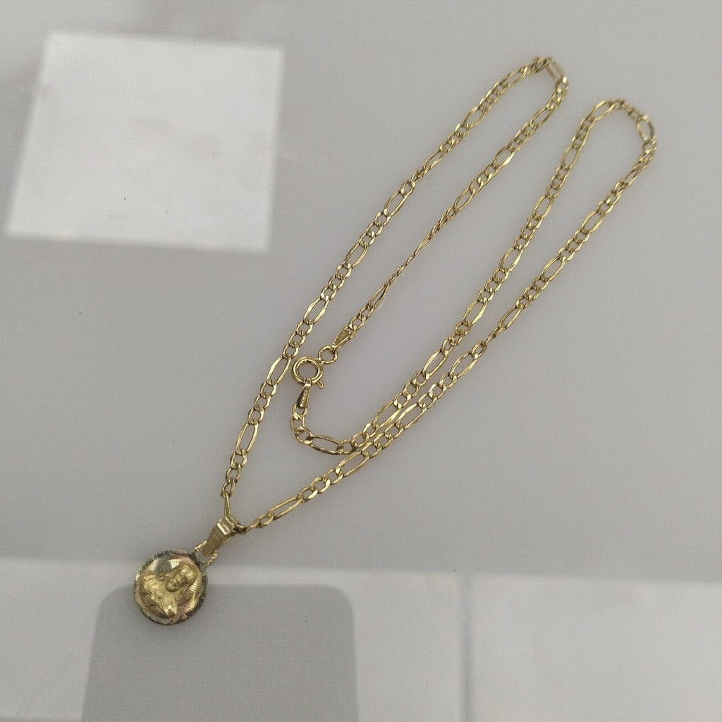 CADENA, DIJE ORO 12 K 2.4 GRMS (SEMINUEVO)