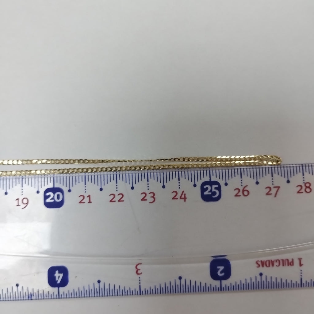 CADENAS BARBADA AMARILLA ORO 14K 2.1 (NUEVO)