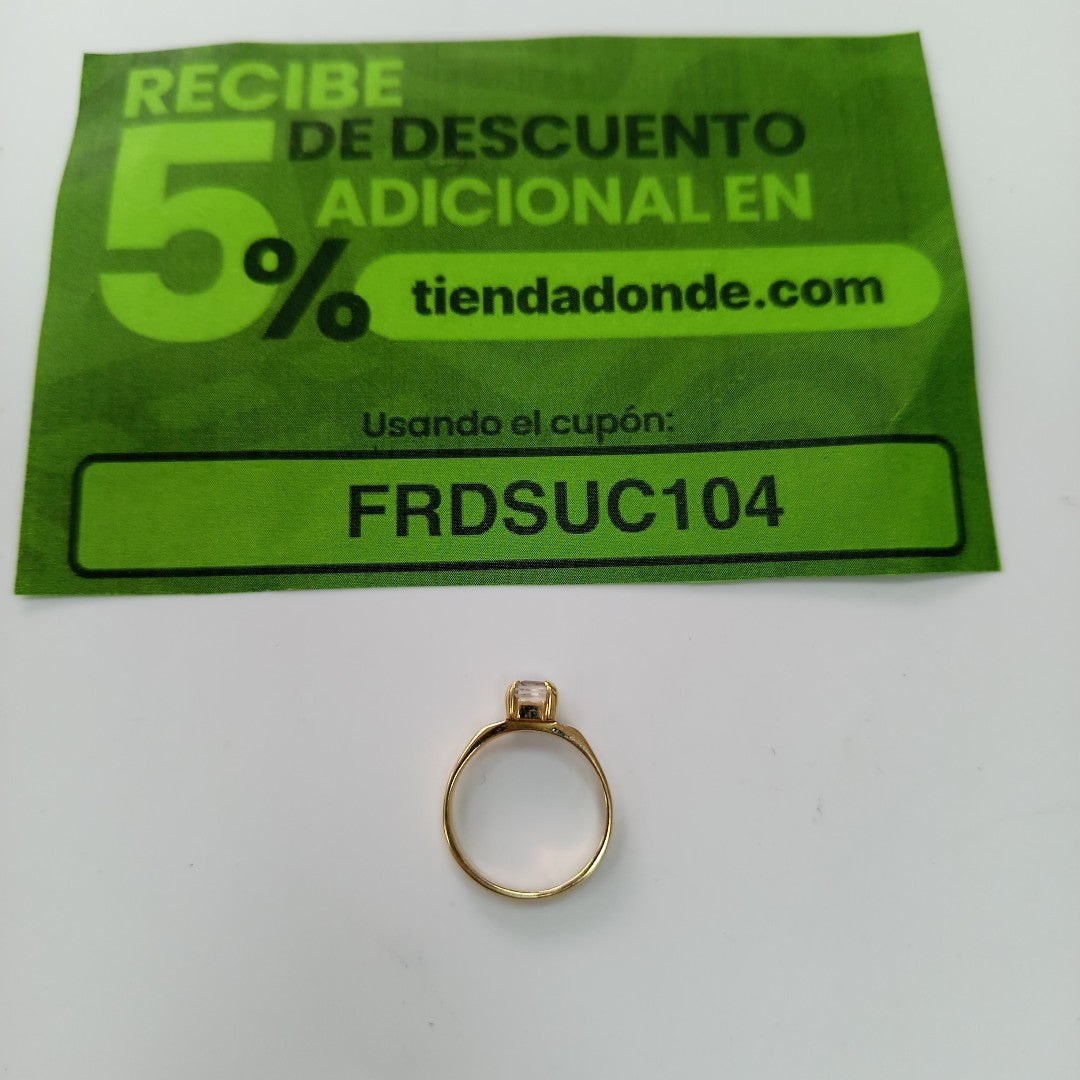 ANILLO ORO 14 K 2,80 GRMS (SEMINUEVO)