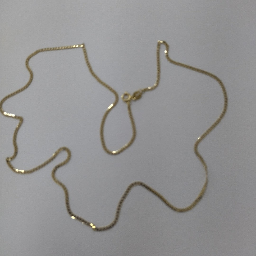 CADENAS BARBADA AMARILLA ORO 14K 2 (NUEVO)