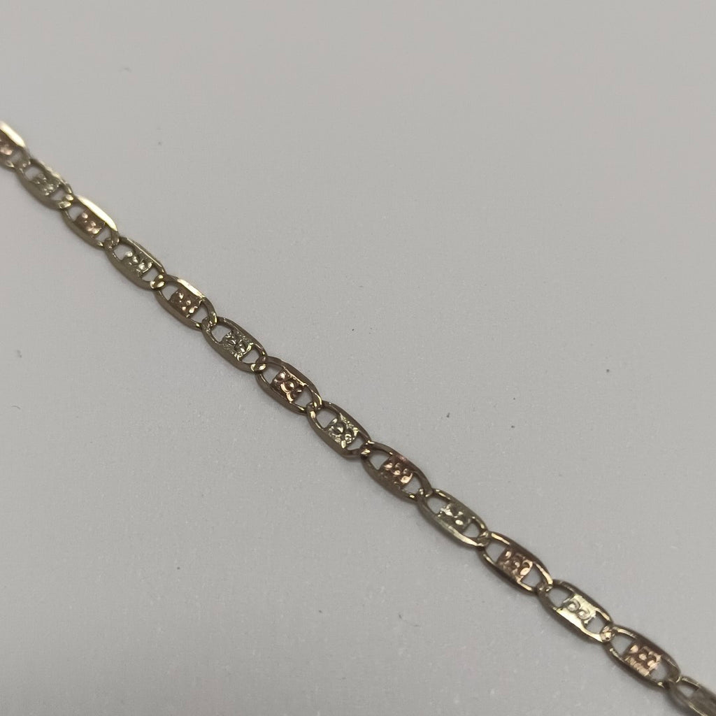 PULSERA ORO, ORO COMBINADO 14 K 1 GRMS (SEMINUEVO)