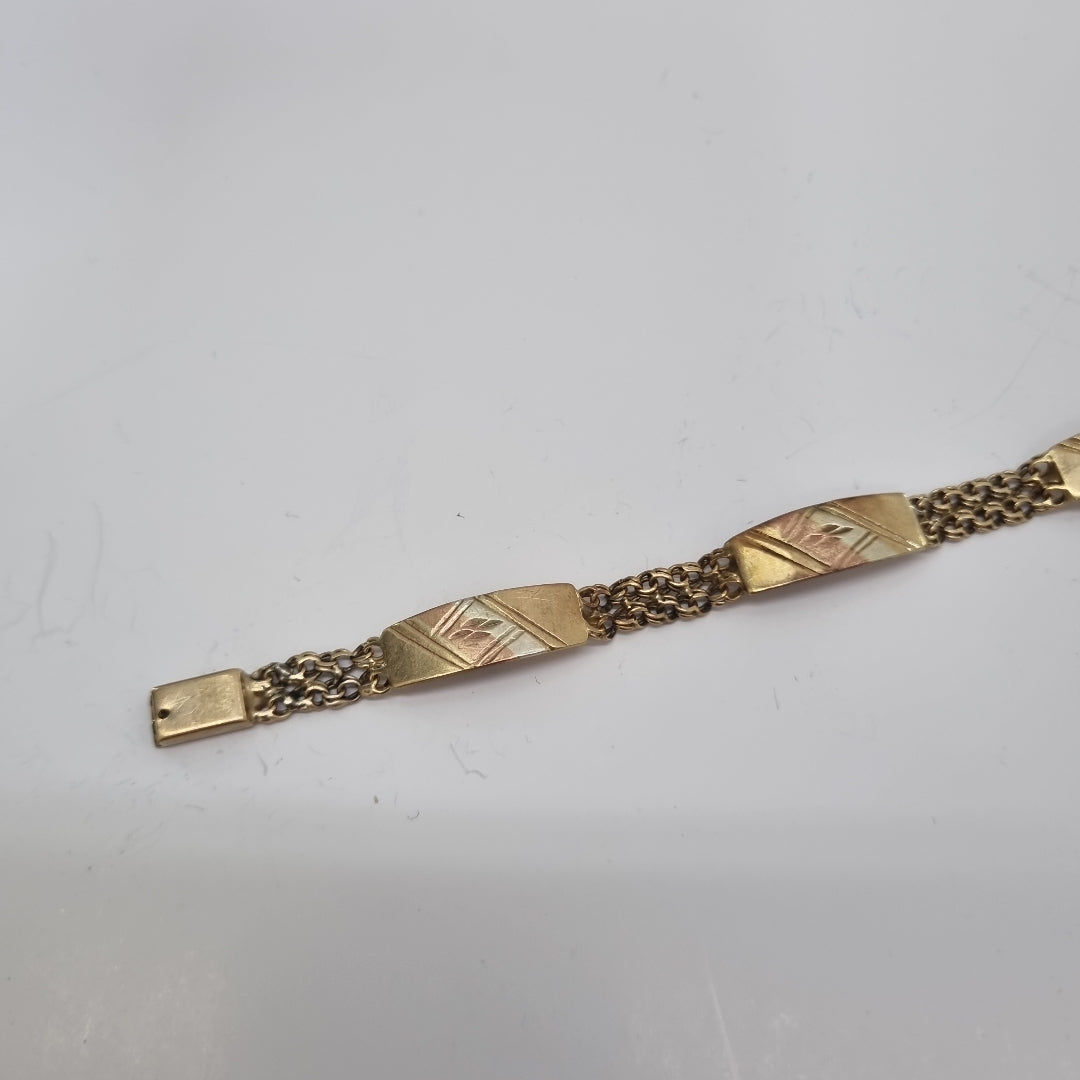 PULSERA ORO 10 K 10.2 GRMS (SEMINUEVO)