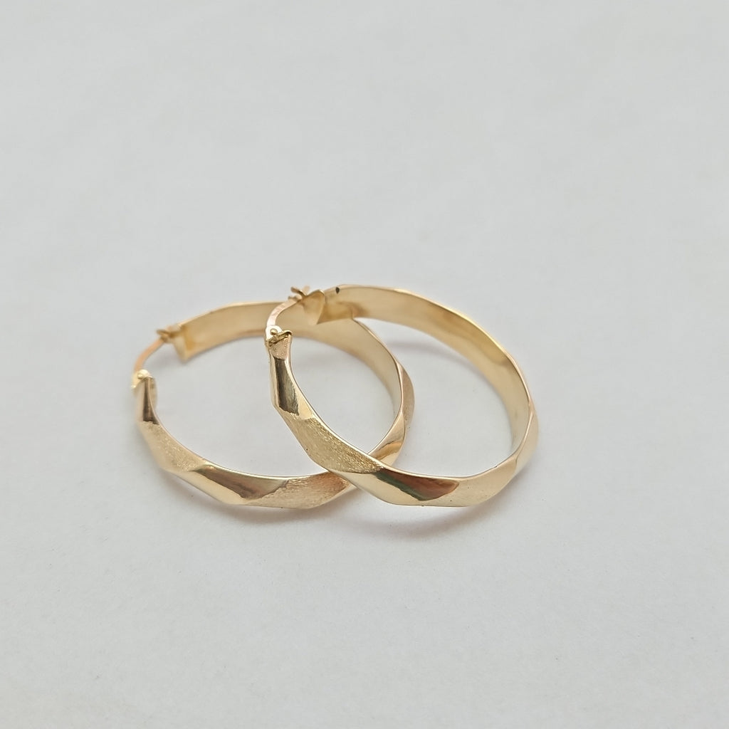ARRACADAS PAR ORO 14 K 4.7 GRMS (SEMINUEVO)