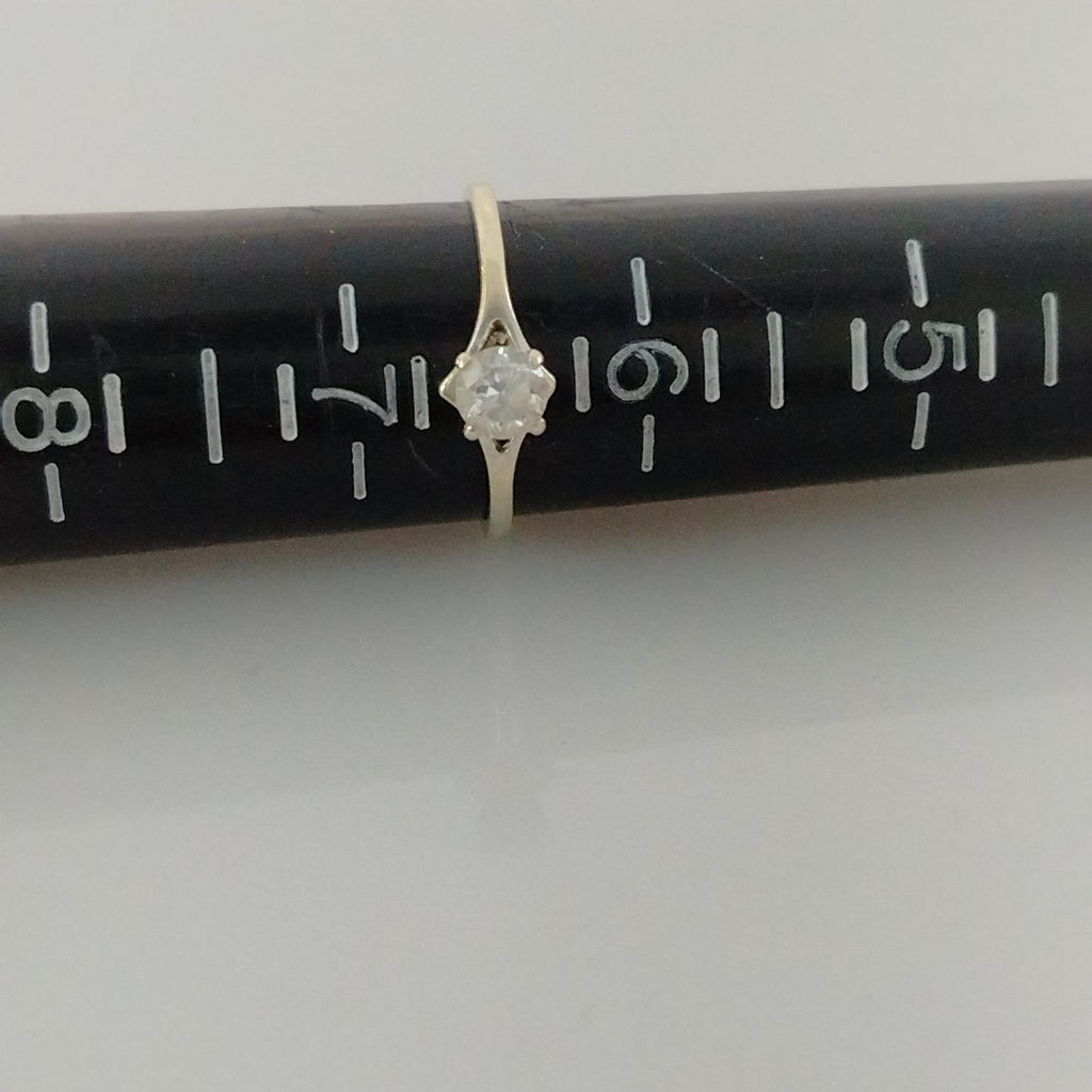 SOLITARIO ORO BLANCO 14 K 1,40 GRMS (SEMINUEVO)