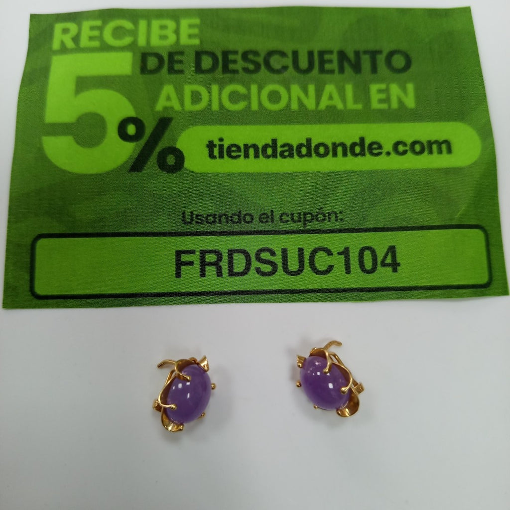 ARETES PAR ORO 14 K 5,70 GRMS (SEMINUEVO)