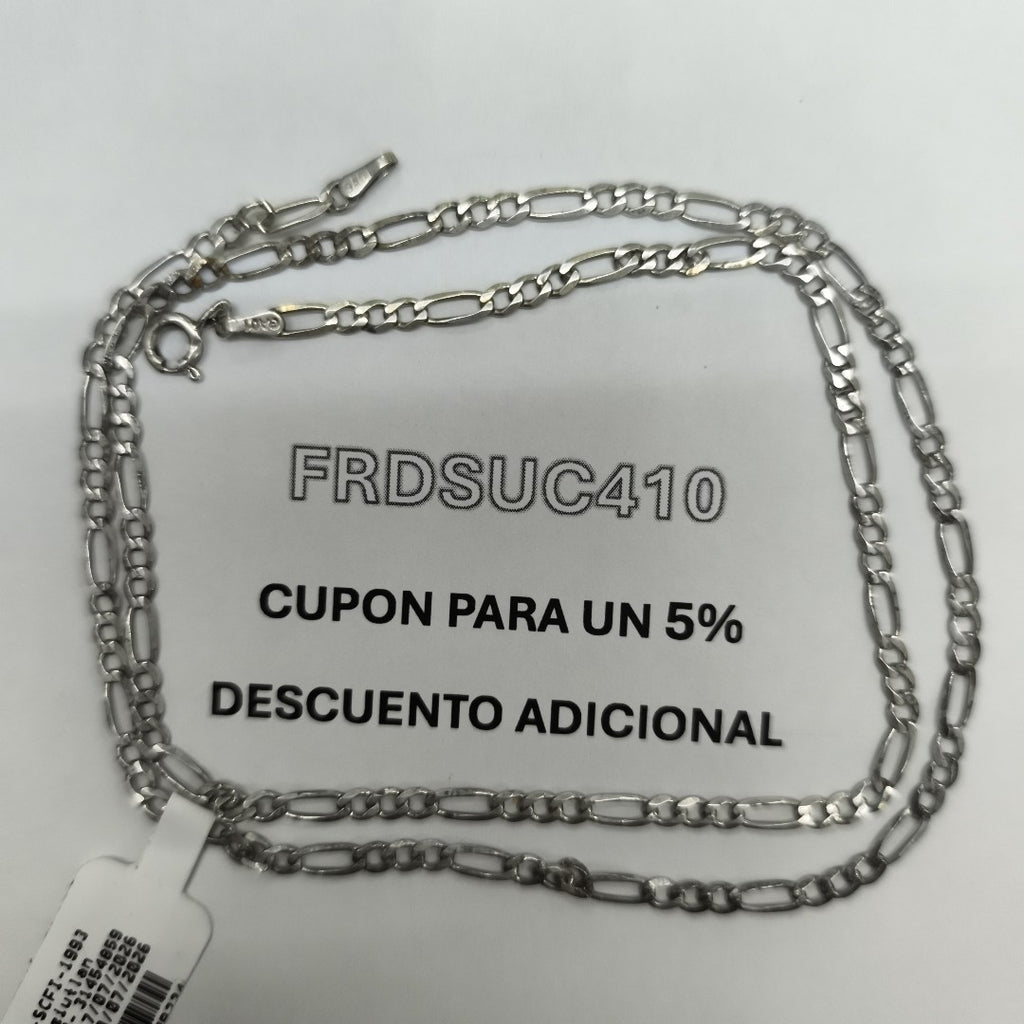 CADENA PLATA 6.6 GRMS (SEMINUEVO)