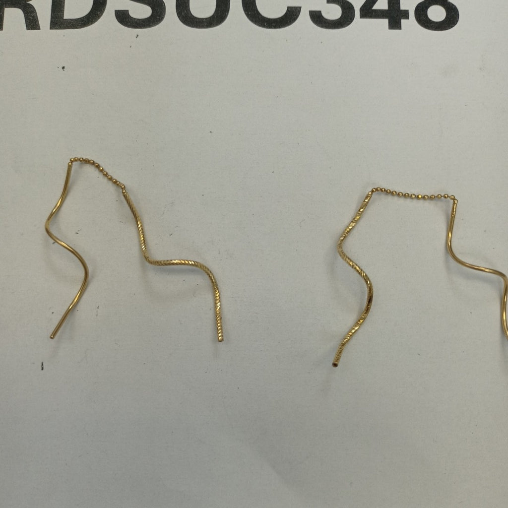 VIOLADORES PAR ORO 14 K 2.3 GRMS (SEMINUEVO)