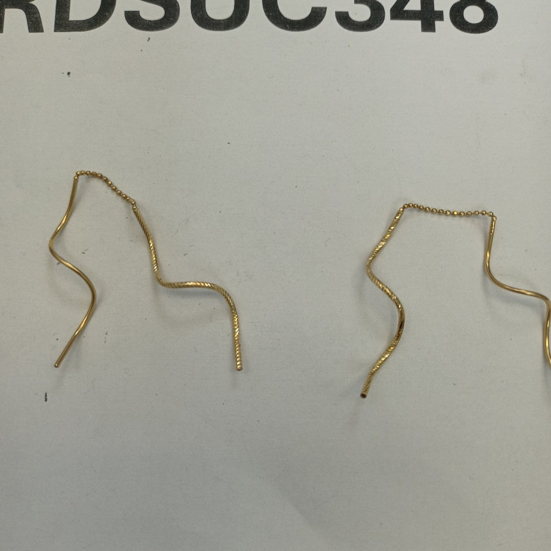 VIOLADORES PAR ORO 14 K 2.3 GRMS (SEMINUEVO)