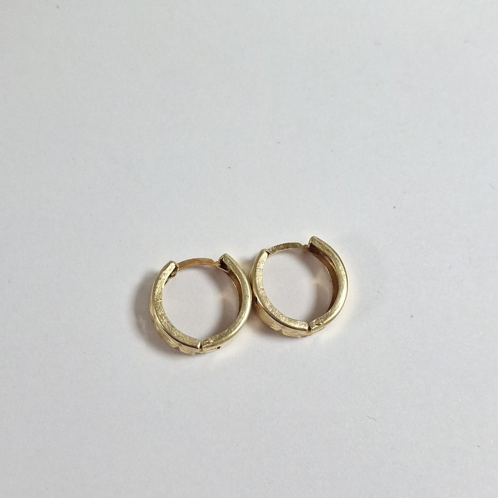 ARRACADAS PAR ORO 14 K 2.2 GRMS (SEMINUEVO)