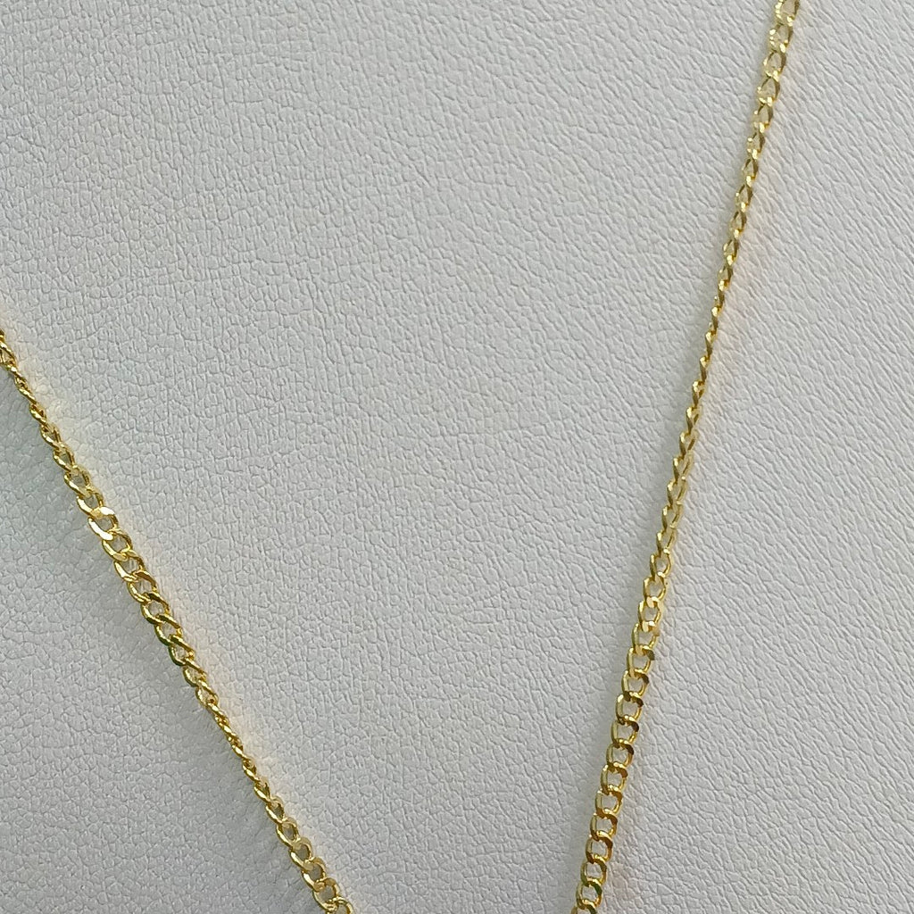 CADENAS BARBADA AMARILLA ORO 14K 1.9 (NUEVO)