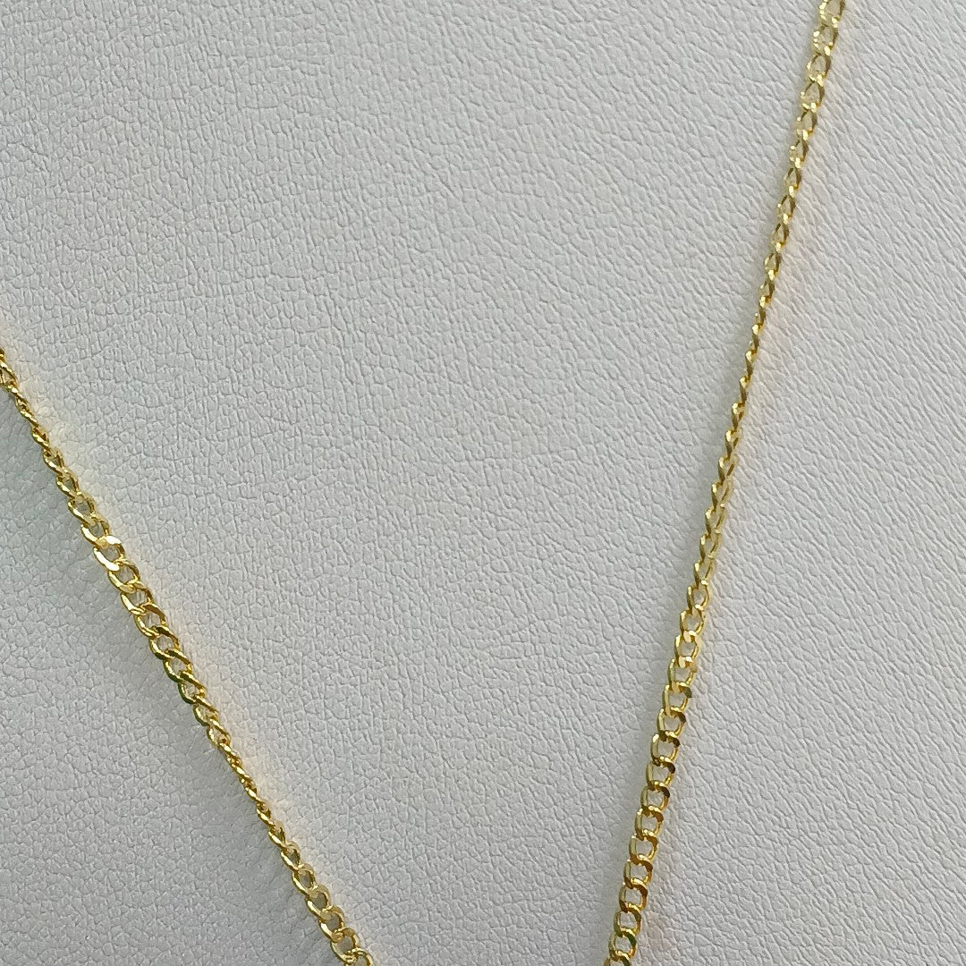 CADENAS BARBADA AMARILLA ORO 14K 1.9 (NUEVO)