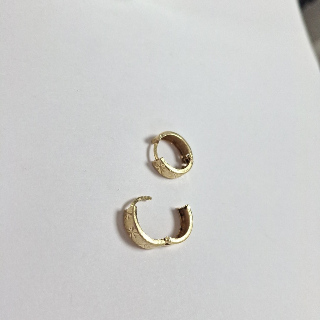 ARRACADAS PAR ORO 14 K 2.2 GRMS (SEMINUEVO)