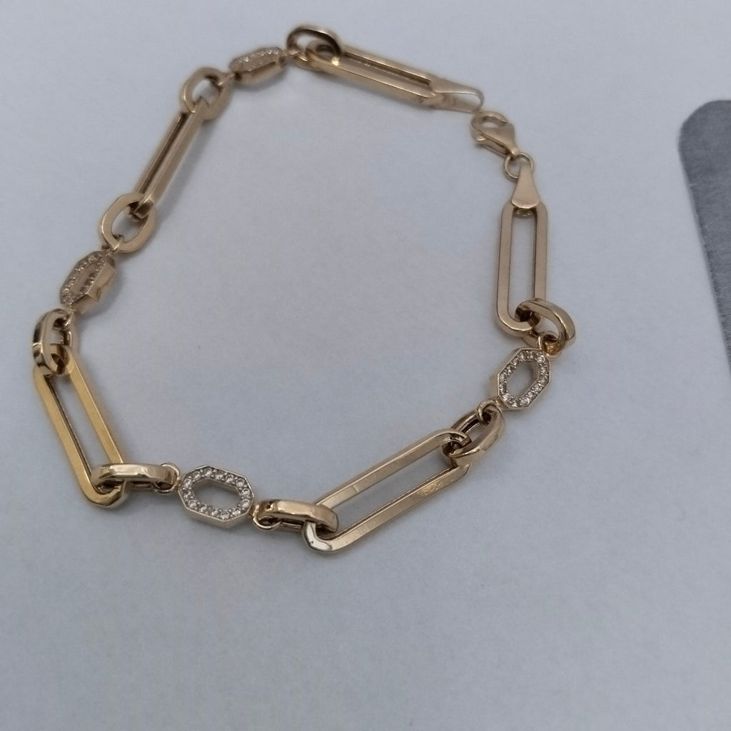 PULSERAS DAMA ORO 14K 5.9 (NUEVO)